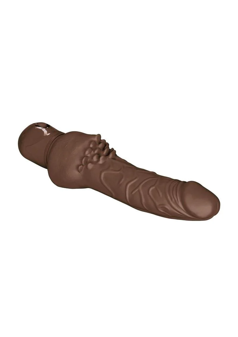 Power Stud Clitterrific Waterproof And Vibrating Dildo - Image 2