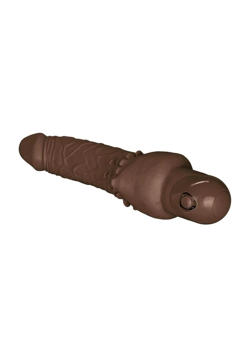 Power Stud Clitterrific Waterproof And Vibrating Dildo - Image 3