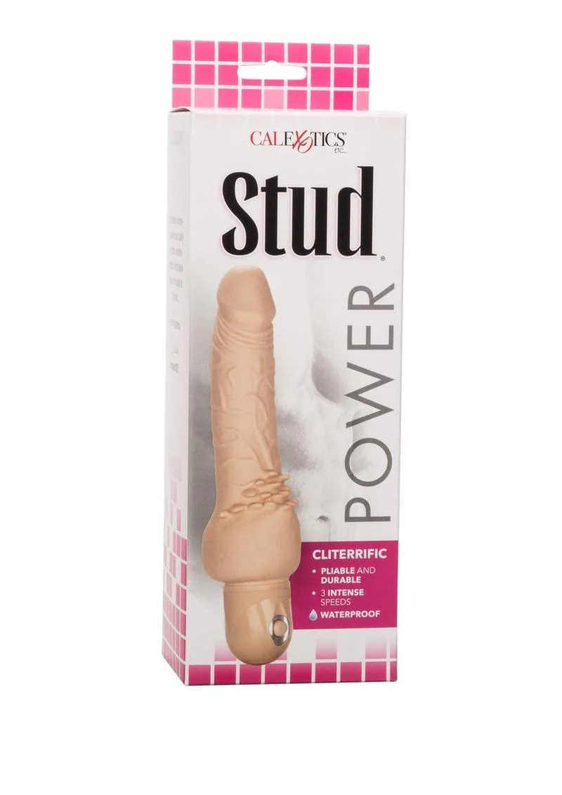 Power Stud Clitterrific Waterproof And Vibrating Dildo - Image 7