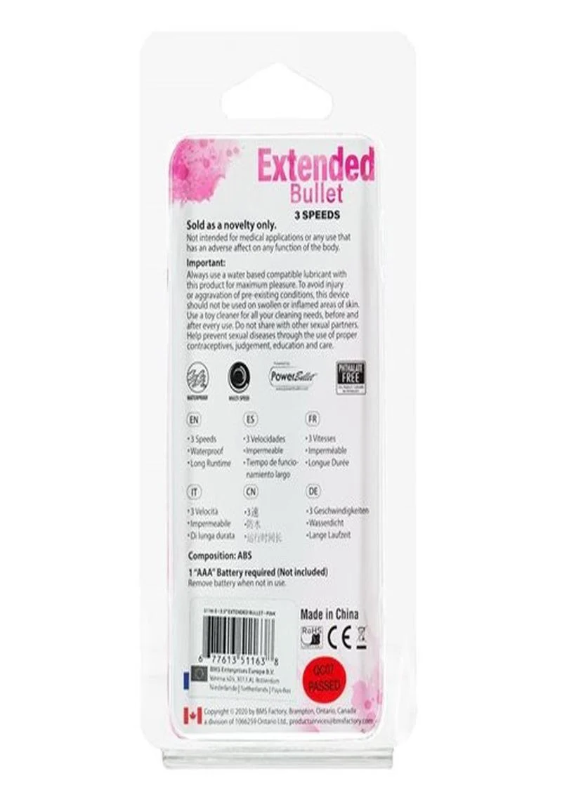 Powerbullet Extended Breeze Vibrating Bullet - Image 3