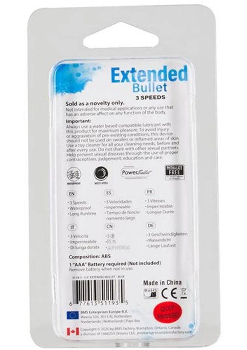 Powerbullet Extended Breeze Vibrating Massager Bullet - Image 3