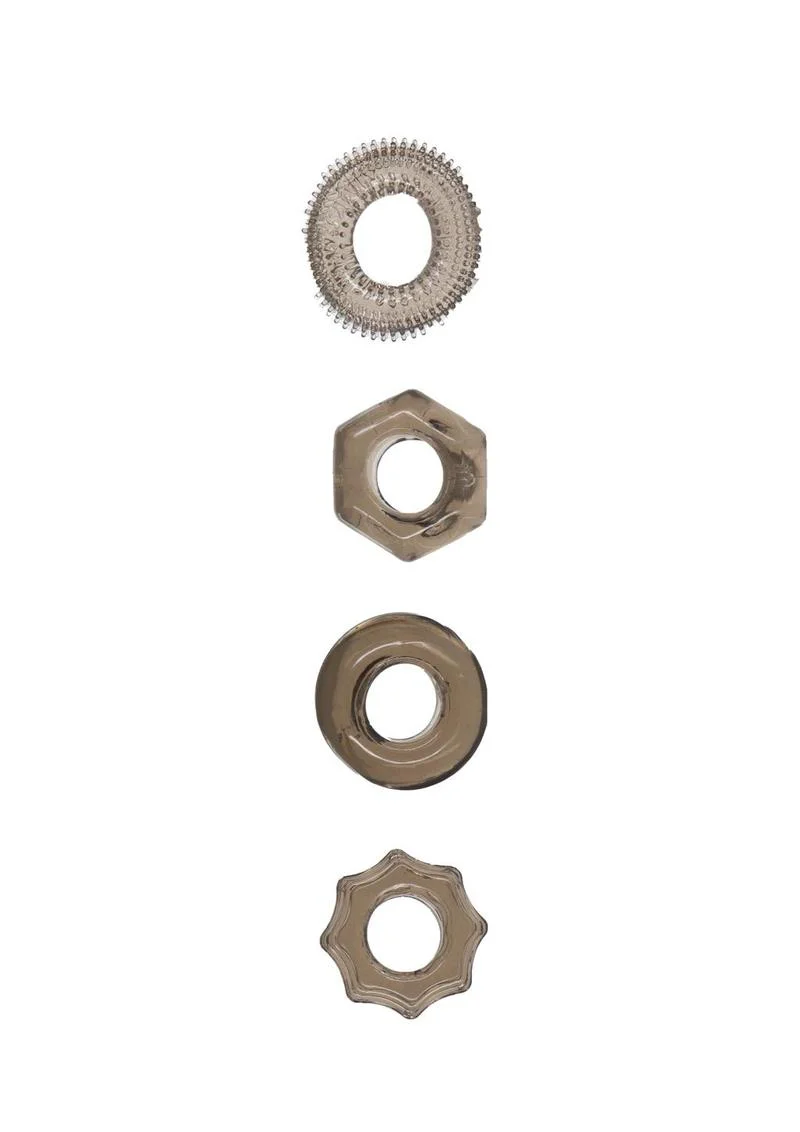 PowerBullet Got Big Dick Super Stretch Cock Rings - Image 9