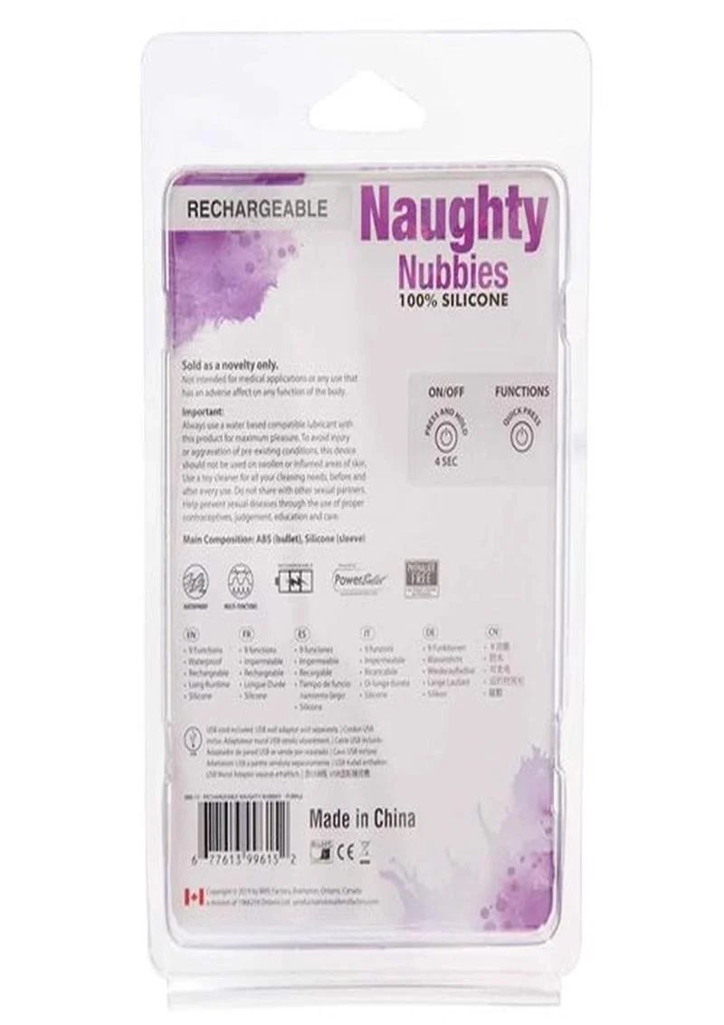PowerBullet Recharge Naughty Nubbies Vibe - Image 6