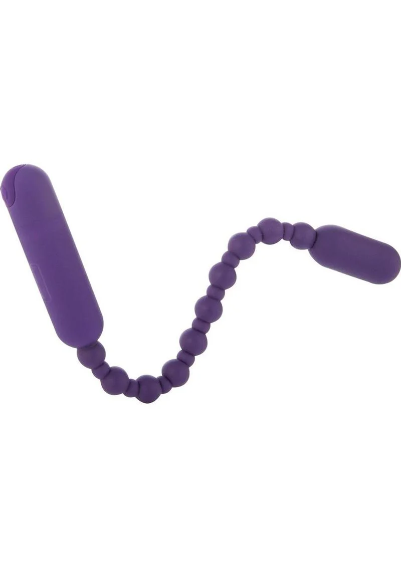 PowerBullet Rechargeable Silicone Booty Beads Waterproof Design - Image 5