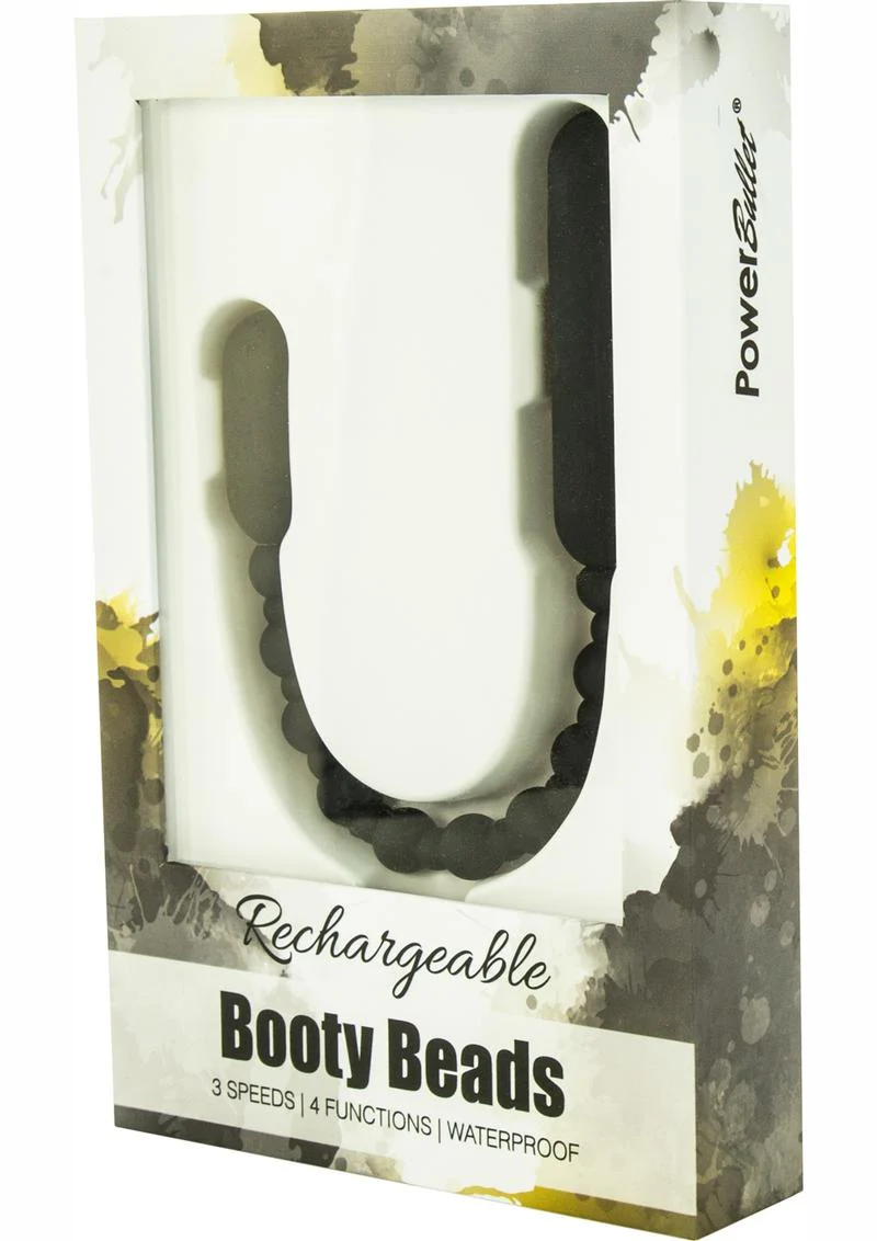 PowerBullet Rechargeable Silicone Booty Beads Waterproof Design - Image 7
