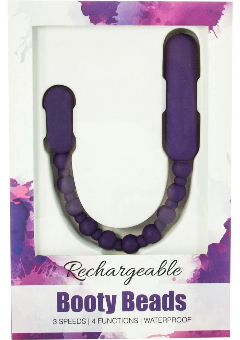 PowerBullet Rechargeable Silicone Booty Beads Waterproof Design - Image 8