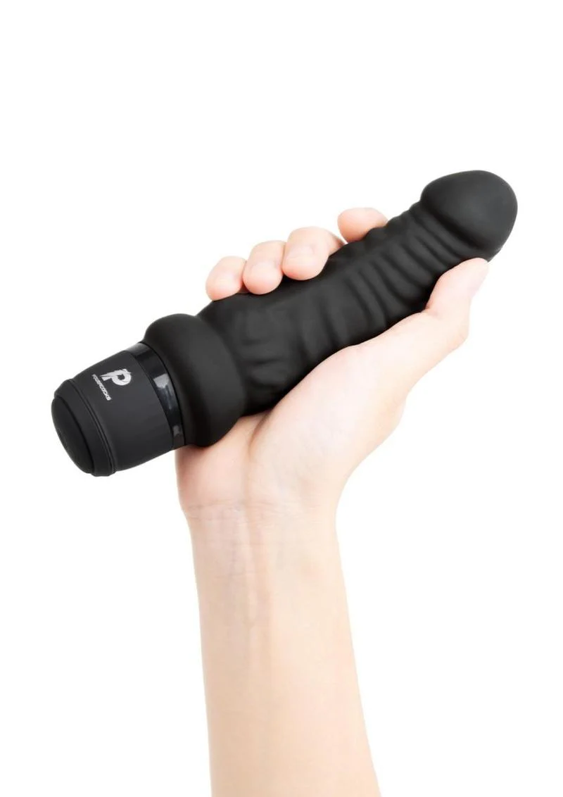 PowerCocks 6 Inch Silicone Rechargeable Realistic Vibrator - Image 12