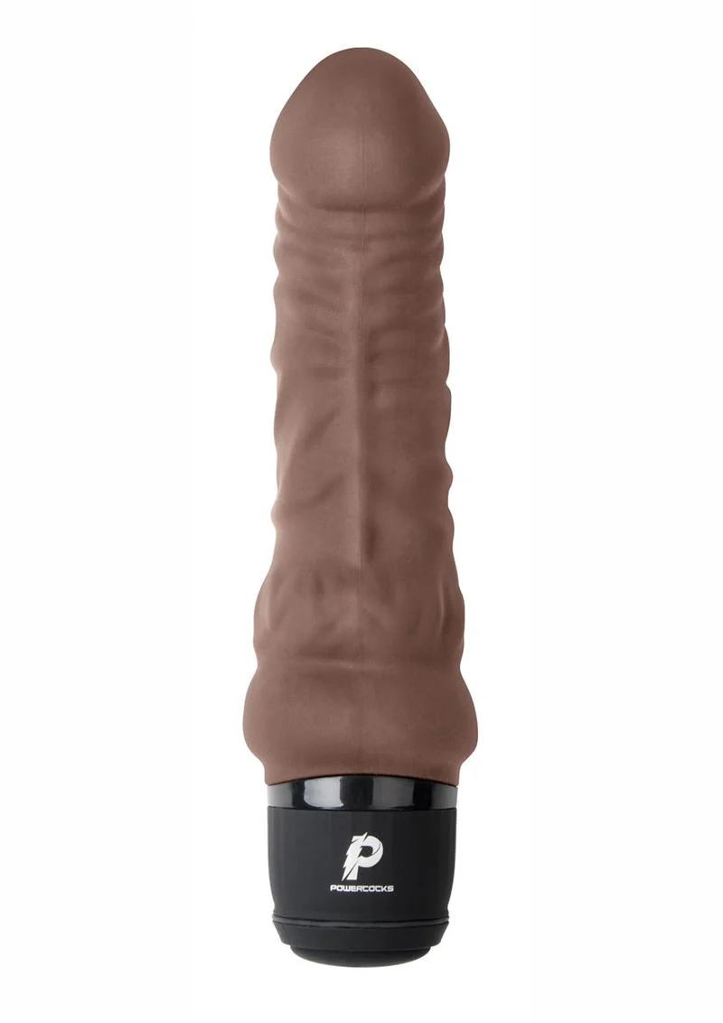 PowerCocks 6 Inch Silicone Rechargeable Realistic Vibrator - Image 16