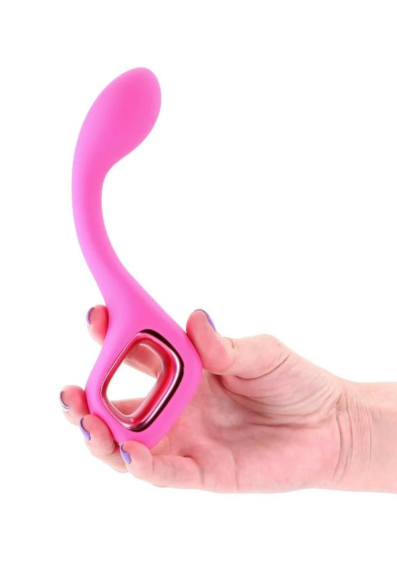 Pretty In Pink Lace G-Spot Vibrator - Image 2