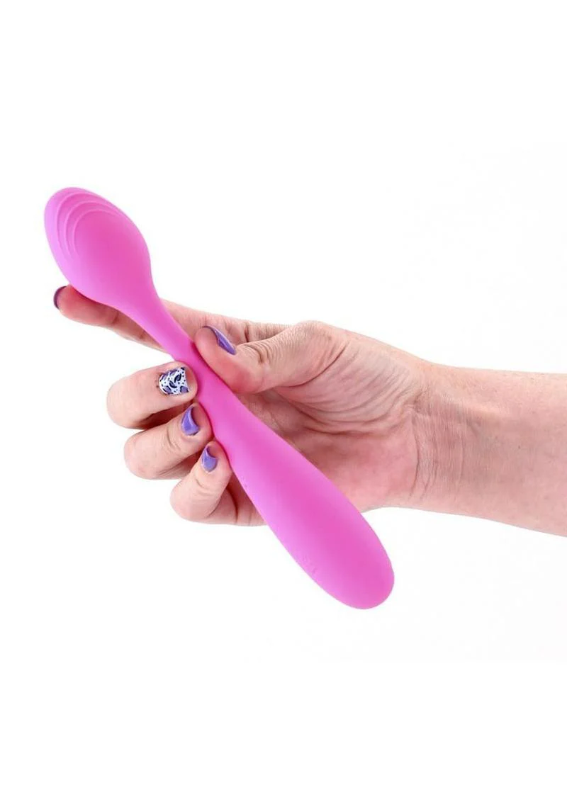Pretty in Pink Rosé Poseable Vibrator - Image 2