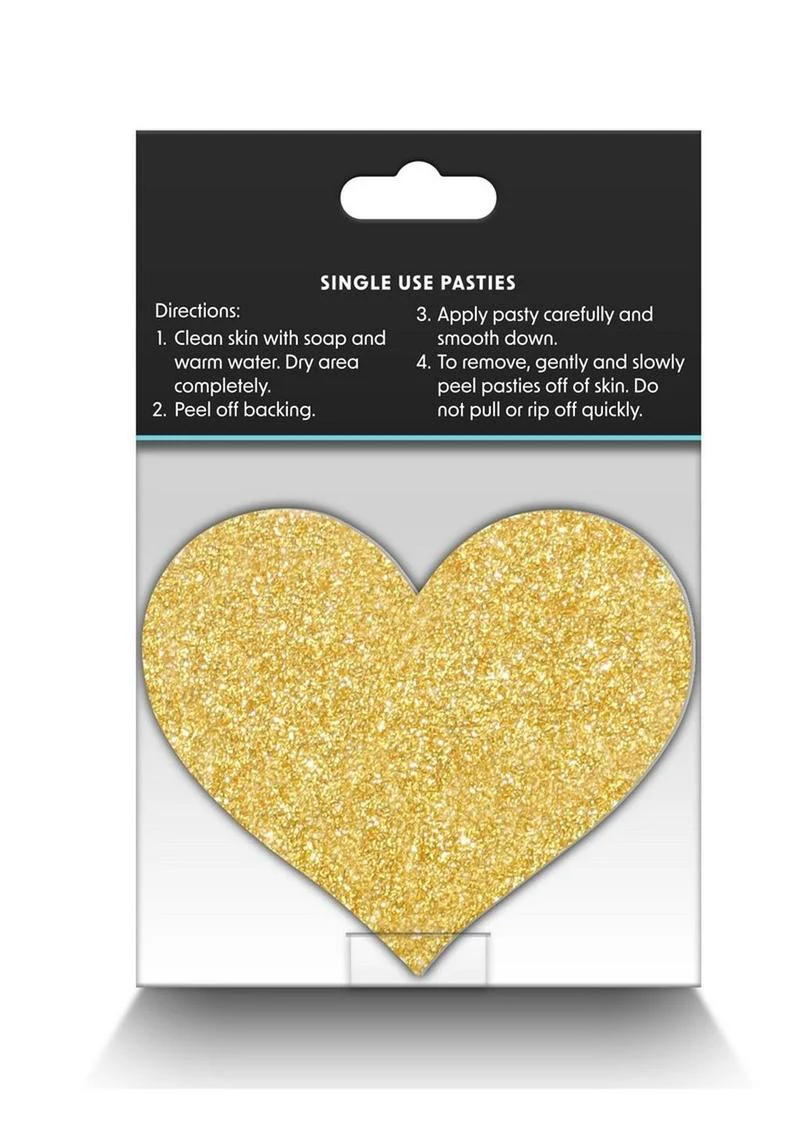 Pretty Pasties Glitter Hearts - Image 4
