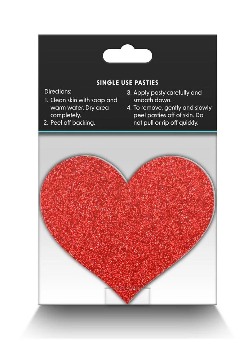 Pretty Pasties Glitter Hearts - Image 6
