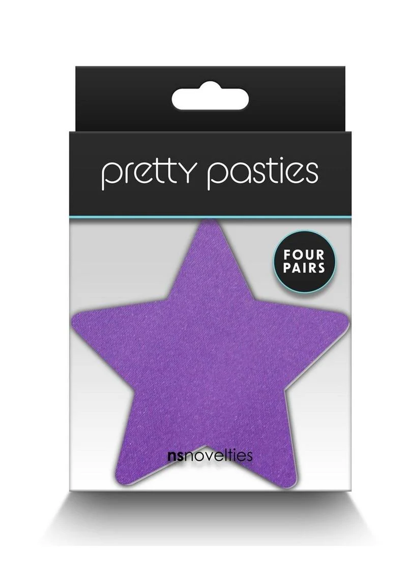 Pretty Pasties Glitter Star 4 Pairs for Bold Style - Image 2