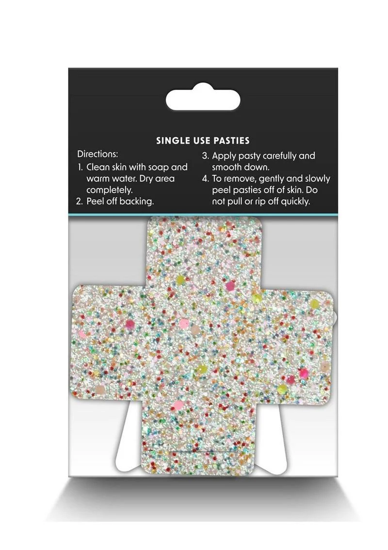 Pretty Pasties Glow in the Dark Star Multicolor 2 Pairs - Image 3