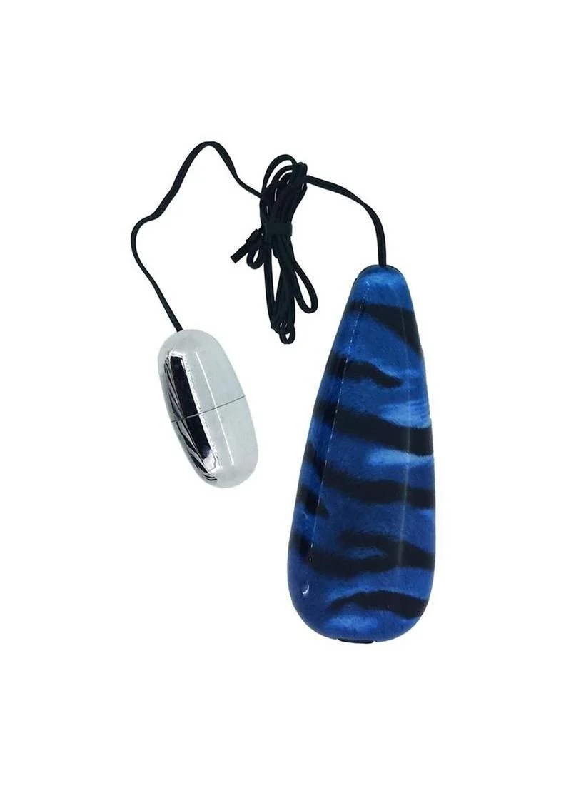 Primal Instinct Zebra Print Bullet Vibrator - Image 12