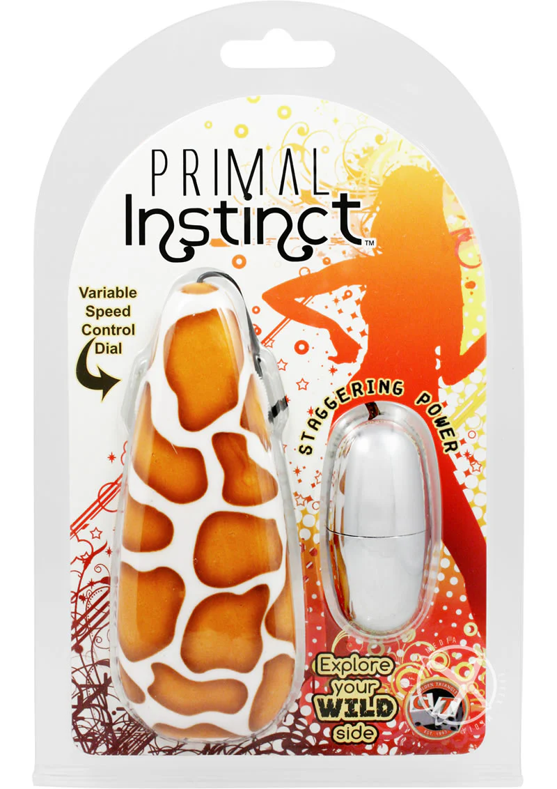 Primal Instinct Zebra Print Bullet Vibrator - Image 17