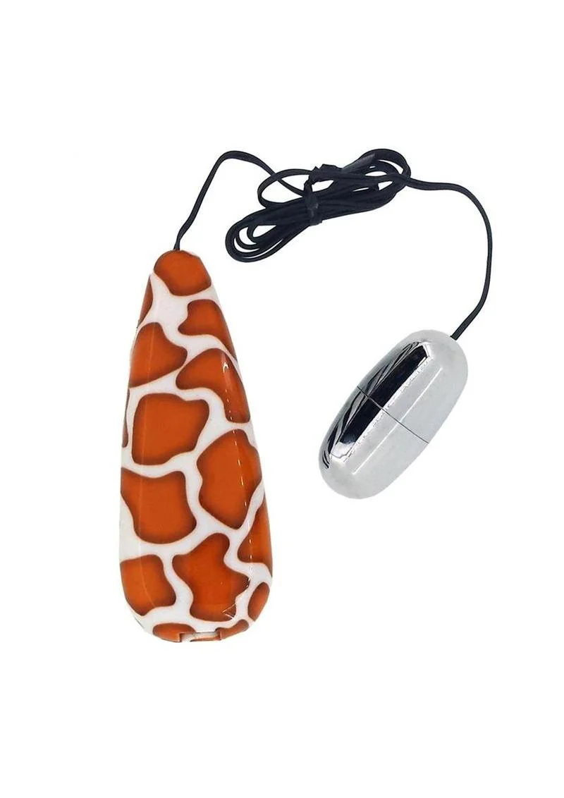 Primal Instinct Zebra Print Bullet Vibrator - Image 2