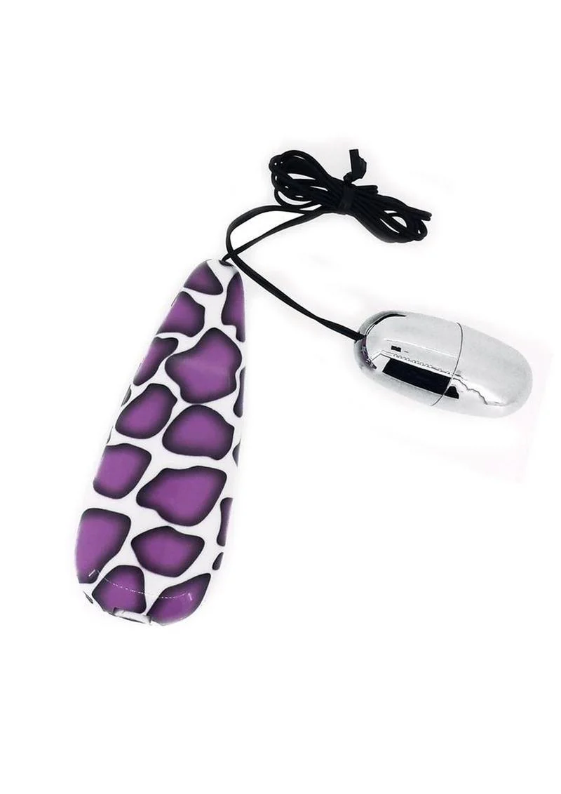 Primal Instinct Zebra Print Bullet Vibrator - Image 4