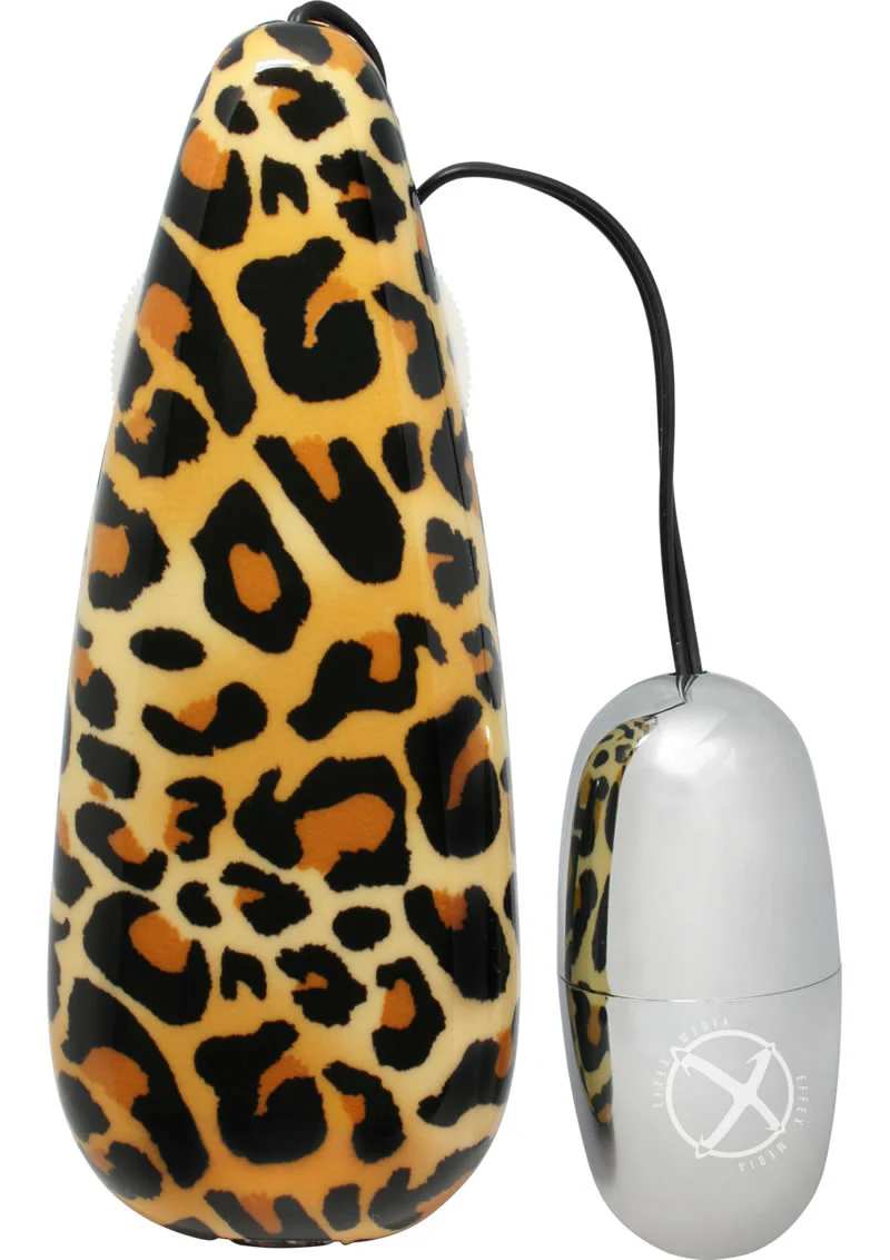 Primal Instinct Zebra Print Bullet Vibrator - Image 5