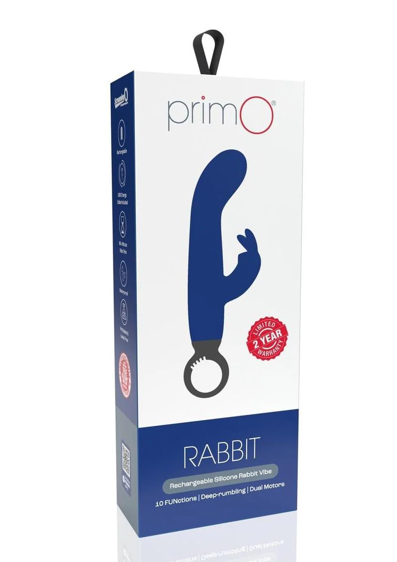 Primo Rabbit Rechargeable Silicone Vibrator - Image 11
