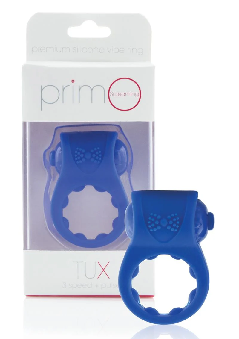 Primo Screaming Tux Silicone Vibrating Ring - Image 4