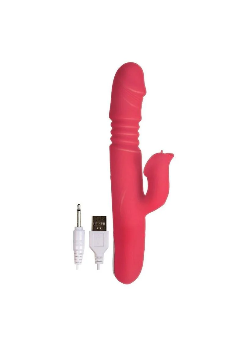 Princess Passion Heat Rechargeable Coral Silicone Warming Vibrator - Image 2