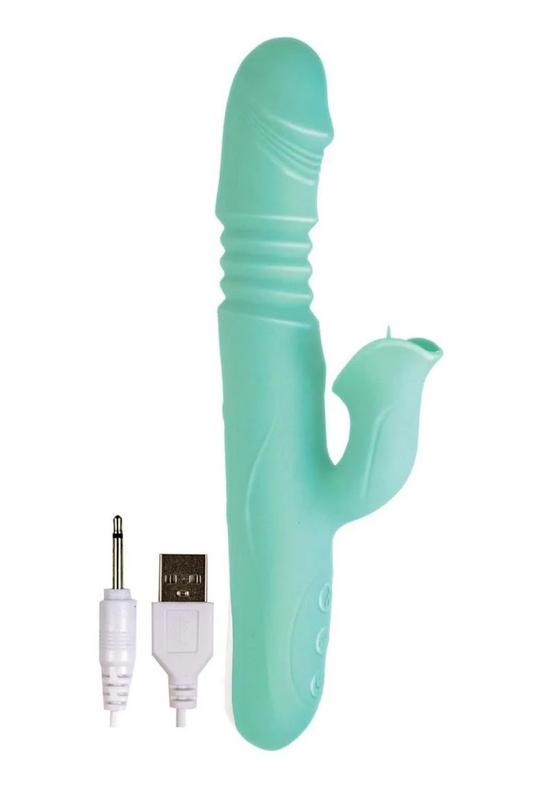Princess Passion Heat Rechargeable Coral Silicone Warming Vibrator - Image 4