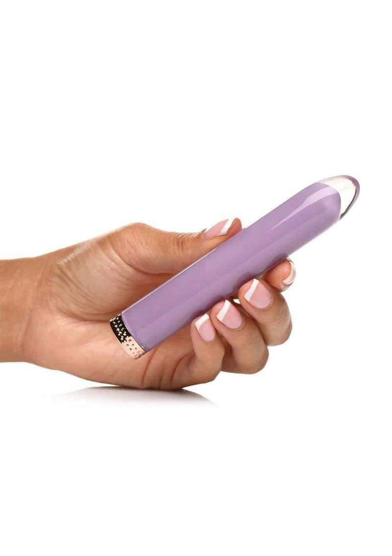 Prisms 10X Mini Vibrating Rechargeable Glass Bullet - Image 3