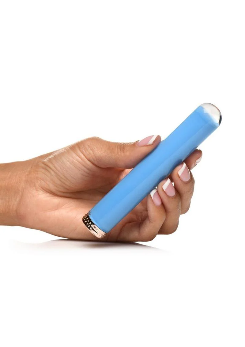 Prisms 10X Mini Vibrating Rechargeable Glass Bullet - Image 6