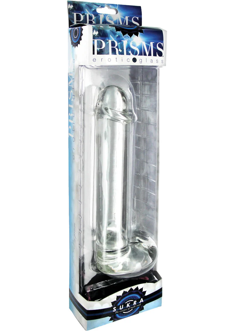 Prisms Easy to Clean Sukra Grand Glass Dildo - Image 3