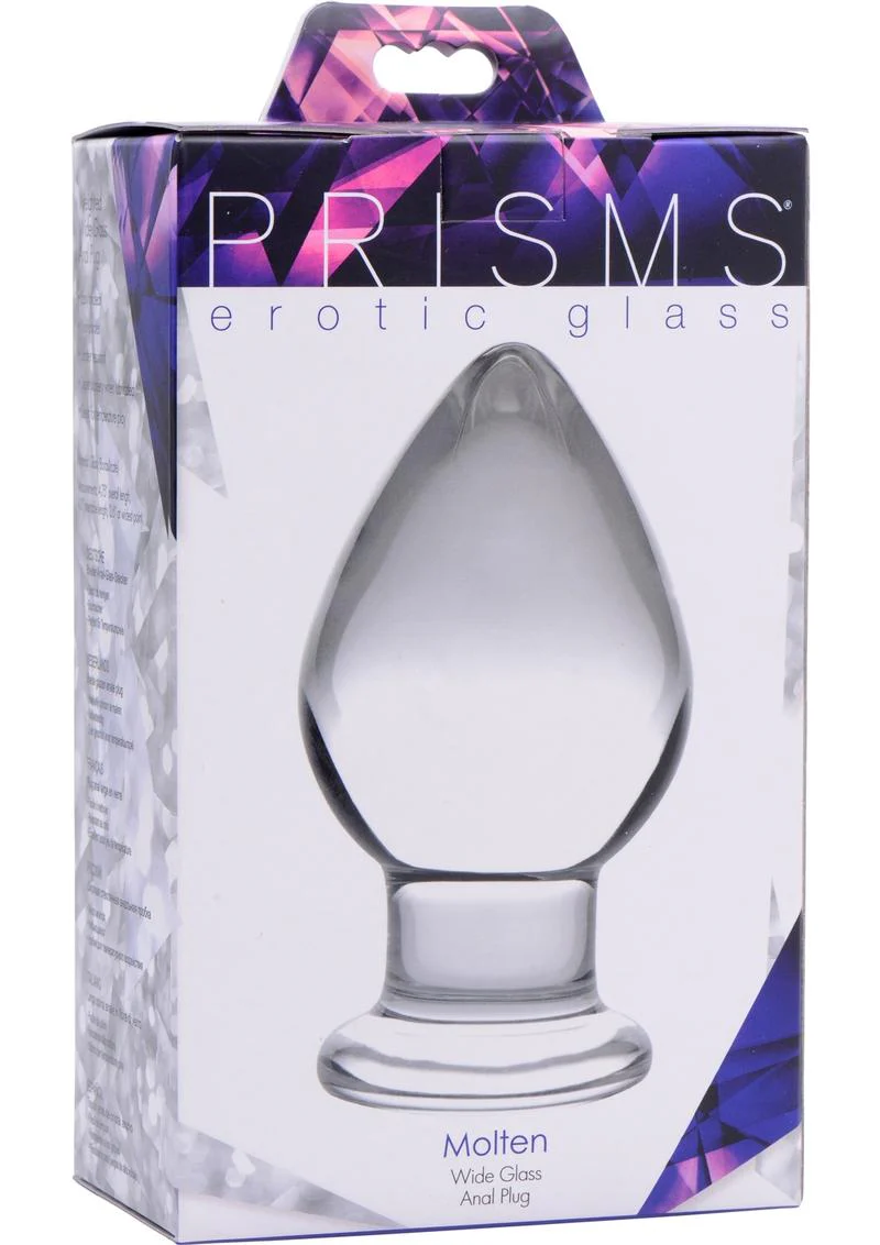 Prisms Molten Wide Glass Butt Plug experience - Image 4