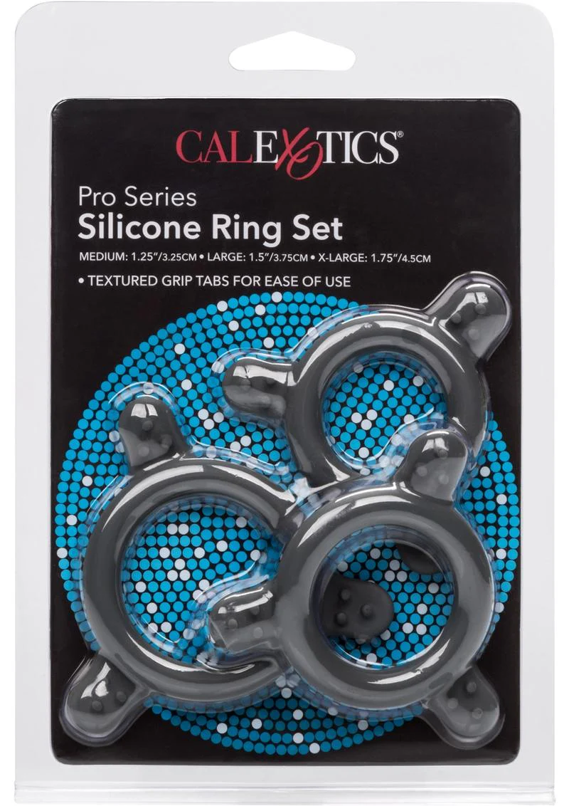 Pro Series Silicone Ring Set Textured Grip Tabs - Image 4