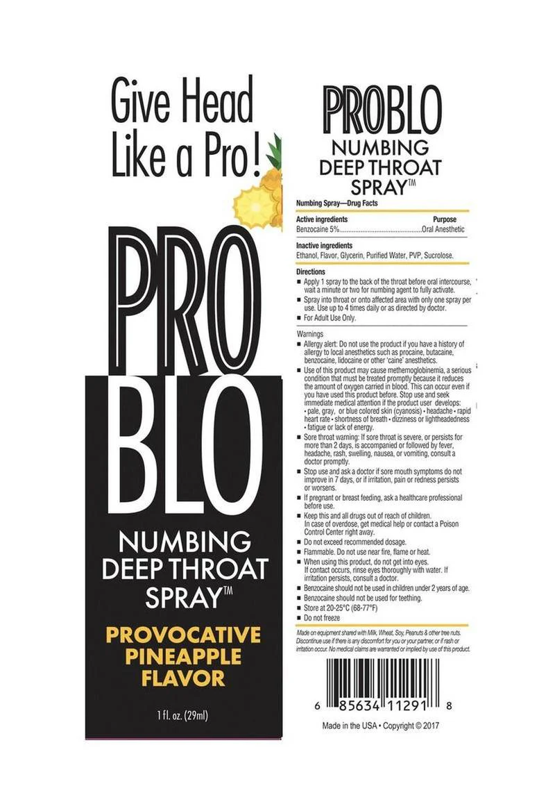 ProBlo Pineapple Numbing Spray - Image 3