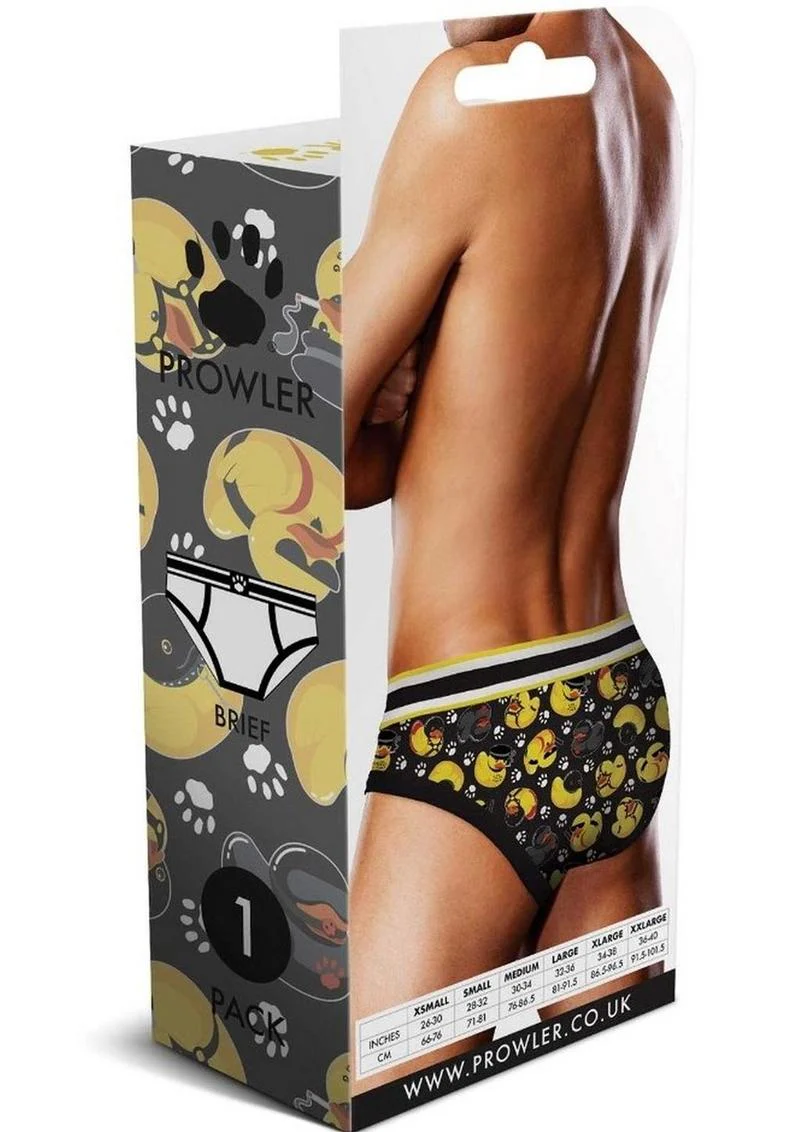 Prowler BDSM Rubber Ducks Brief Extra Small Fit - Image 3