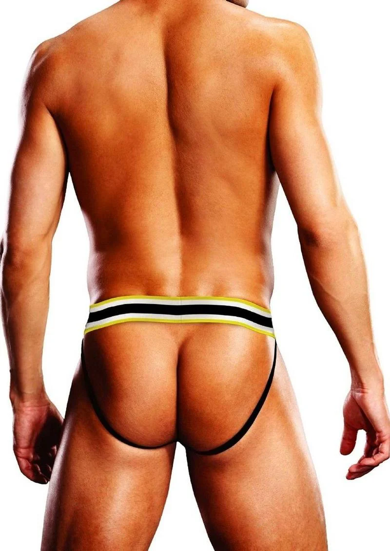 Prowler BDSM Rubber Ducks Men’s Jockstrap Underwear Black Yellow - Image 2
