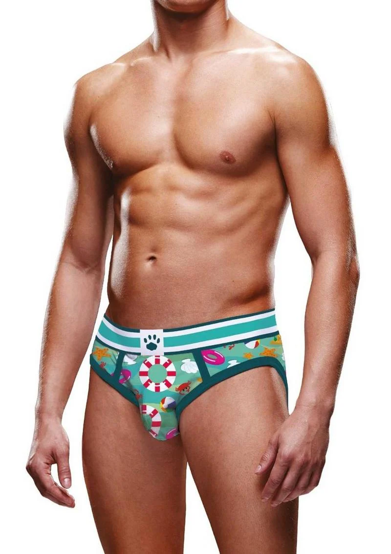 Prowler Beach Men’s Brief Underwear Aqua Swim-Inspired Style - Image 6