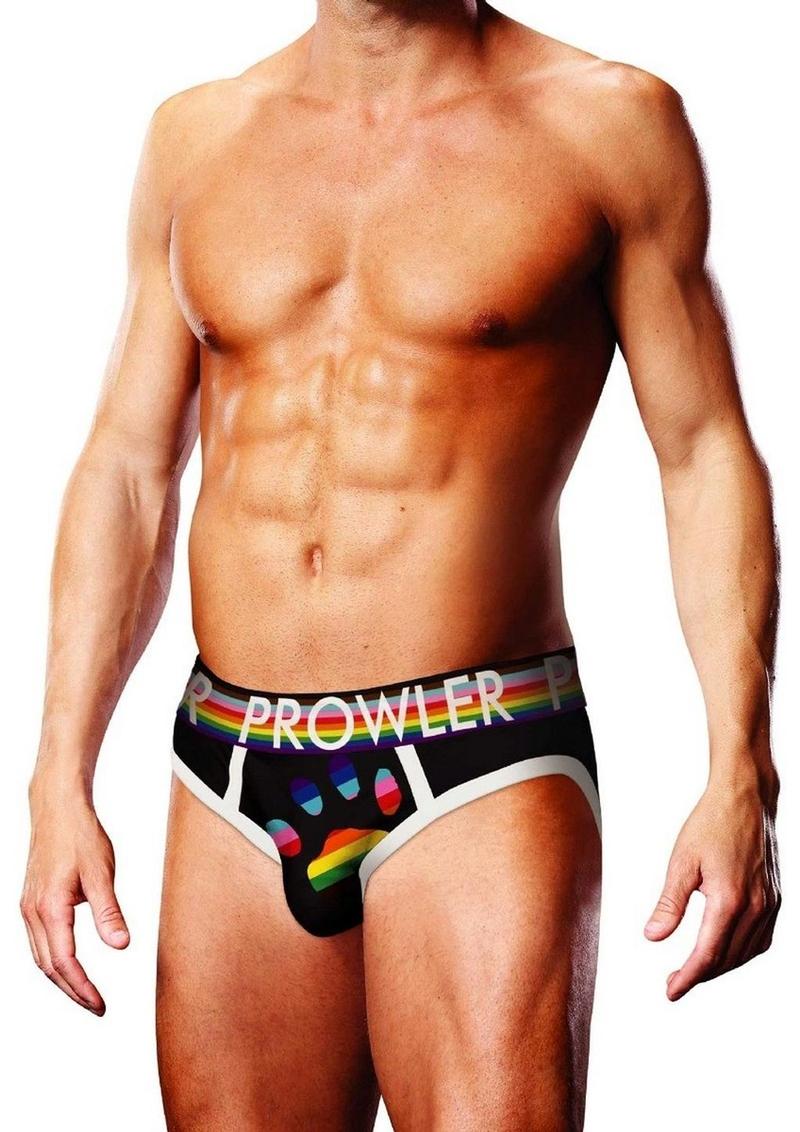 Prowler Black Oversized Paw Men’s Brief Waistband Underwear - Image 4