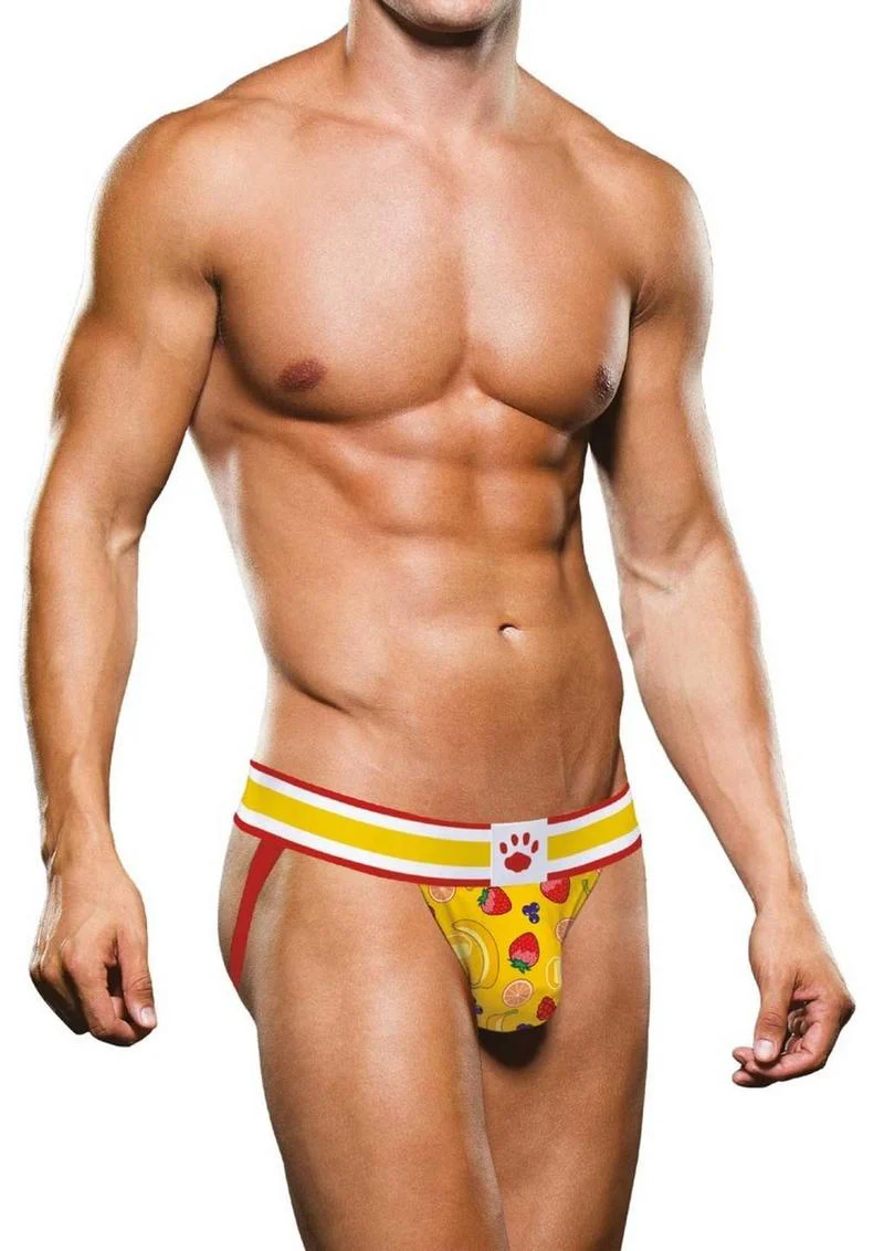Prowler Fruits Jock Men’s Sexy Underwear Yellow Fruit Print - Image 4