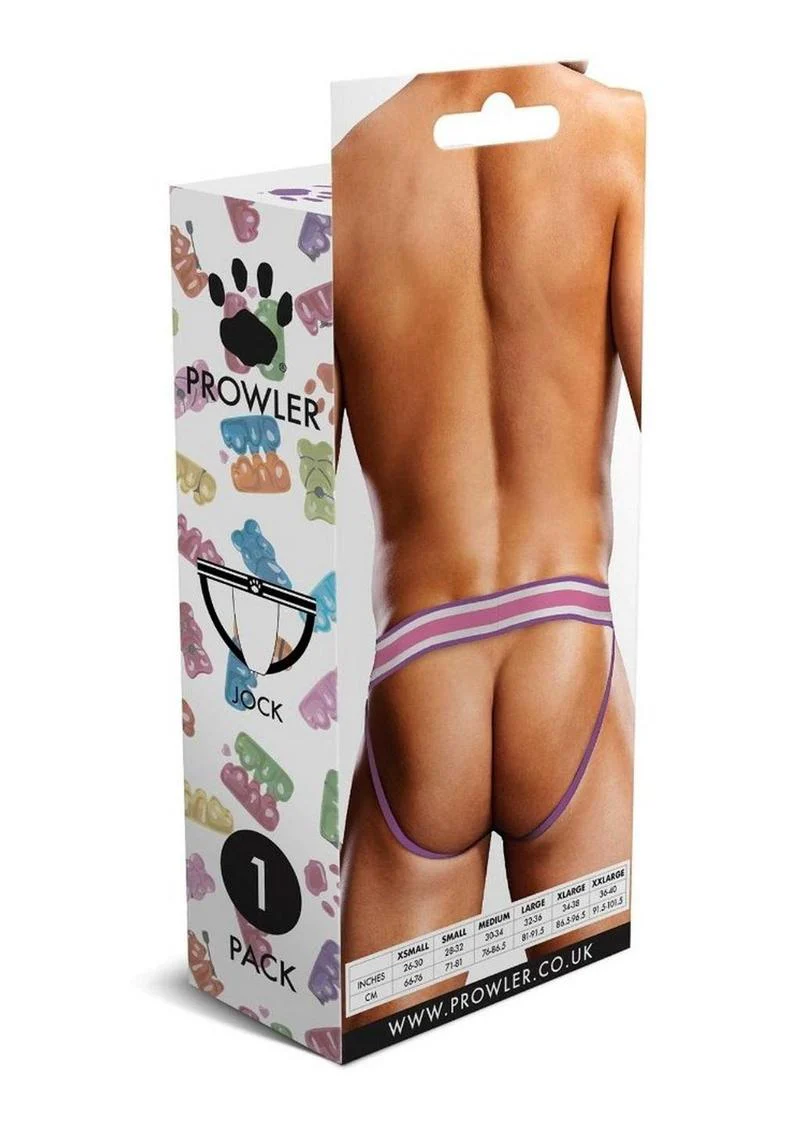 Prowler Gummy Bears Jockstrap White And Multicolor Men’s Underwear - Image 4