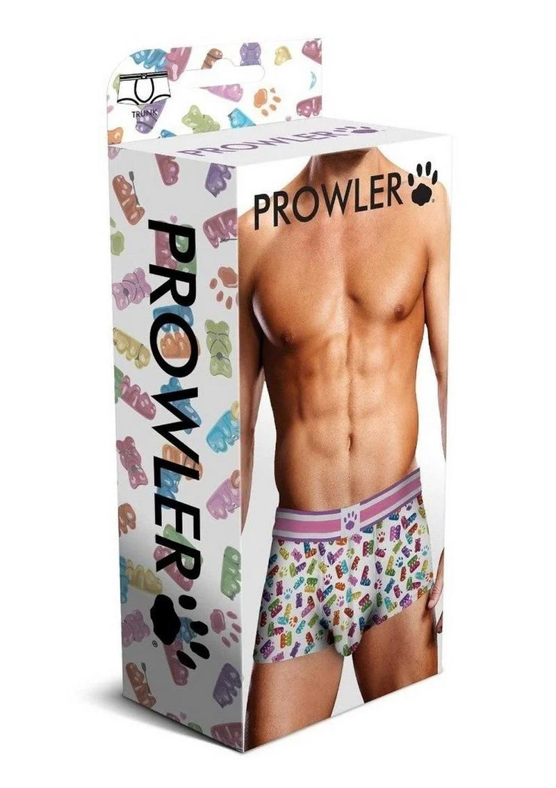 Prowler Gummy Bears Trunk White Multicolor Men’s Underwear XS - Image 4