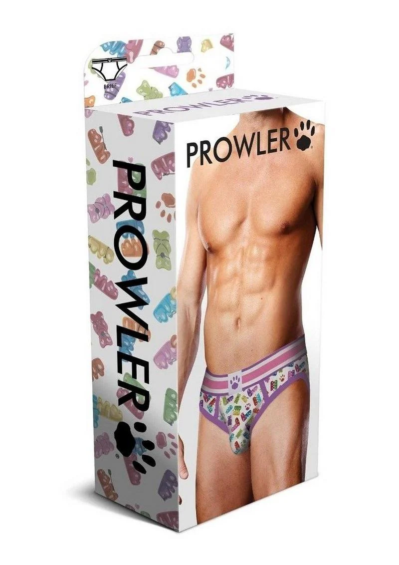 Prowler Gummy Print Bears Brief - Image 4