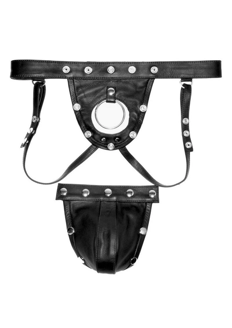 Prowler Leather Harness Men's Jockstrap - Image 2
