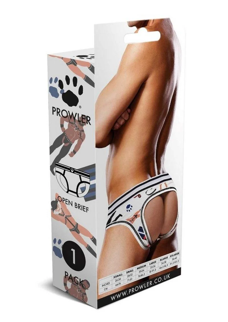 Prowler Leather Pride Open Brief Fetish Print - Image 8