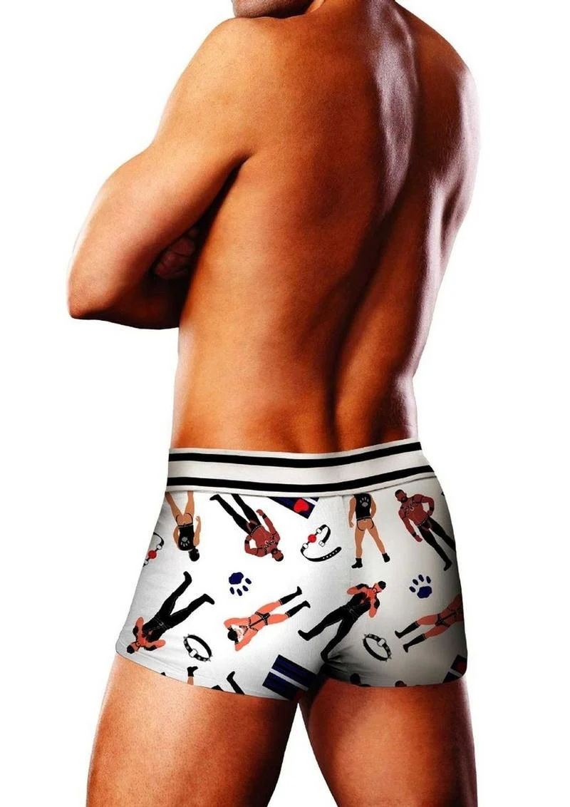 Prowler Leather Pride Trunk Bold Fetish-Inspired Print - Image 2