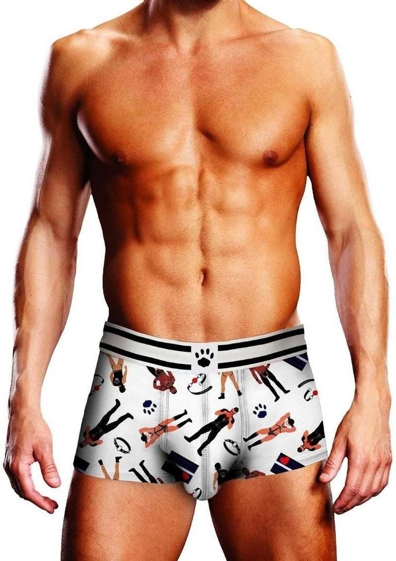 Prowler Leather Pride Trunk Bold Fetish-Inspired Print - Image 4