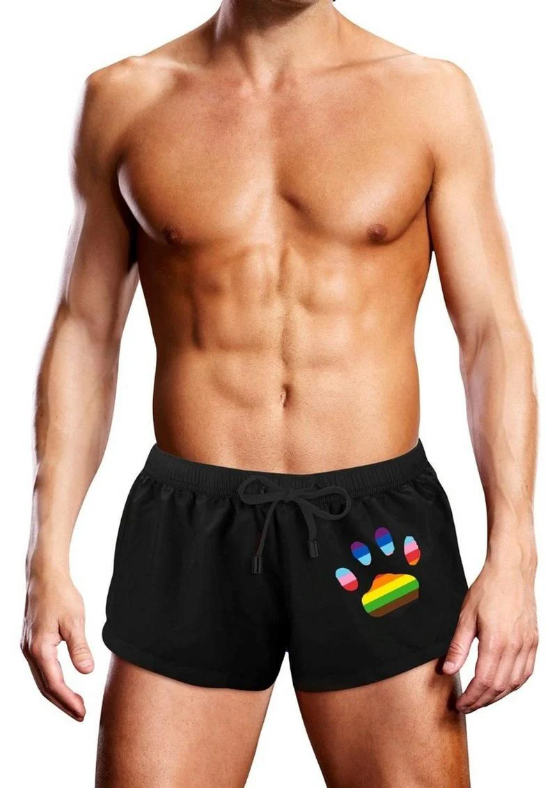 Prowler Oversized Paw Rainbow Swimming Trunk - Image 2