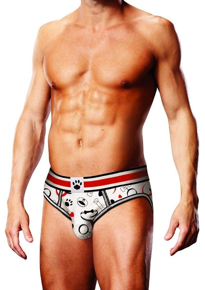 Prowler Puppie Print Open Brief Flirty Men’s Underwear - Image 4