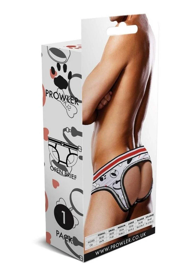 Prowler Puppy Print Open Brief With Comfortable Fit - Image 3