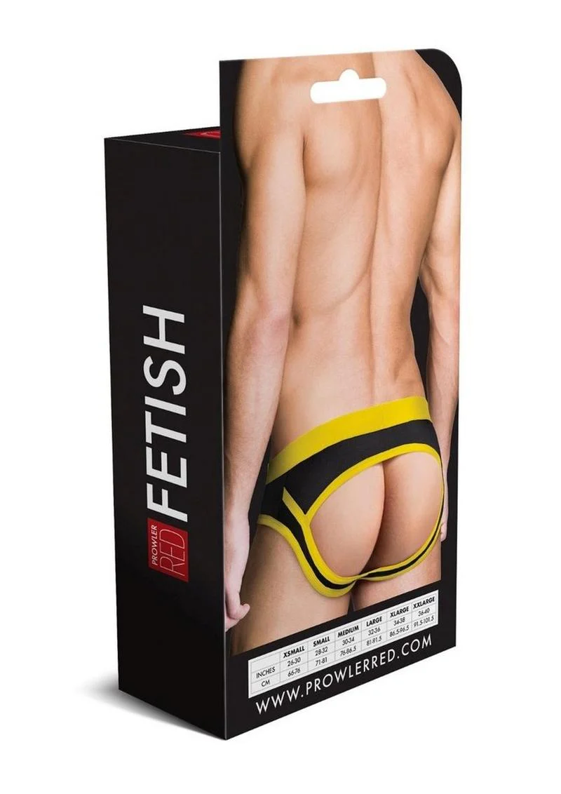 Prowler RED Ass Less Brief Bold Menâs Exposed Back Underwear - Image 9