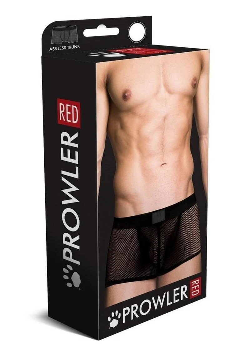 Prowler RED Ass-Less Fishnet Trunk XXL - Image 4